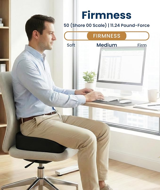 Everlasting Comfort Doctor Recommended Memory Foam Seat Cushion - Image 7