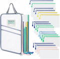 18-Pack Mesh Zipper Pouch Set by ROYPACKStorageSolutions