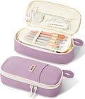 SUNEE Cute Pencil Case, Aesthetic Pen Pouch, Colored Large Pencil Bag by SUNEE
