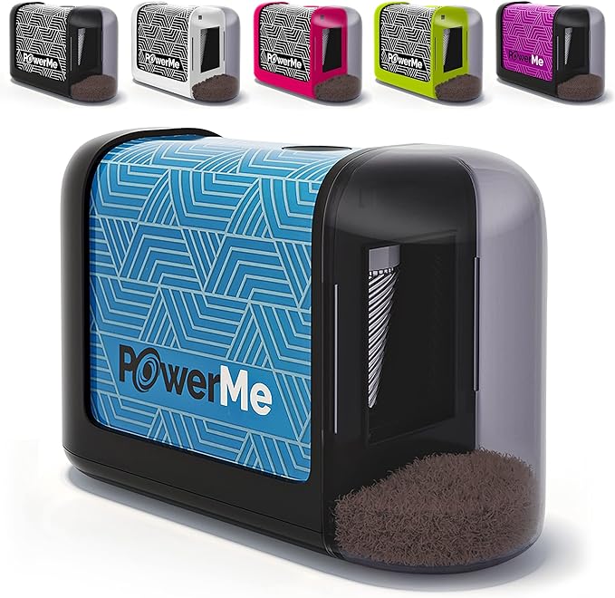 POWERME Battery-Operated Electric Pencil Sharpener by POWERME