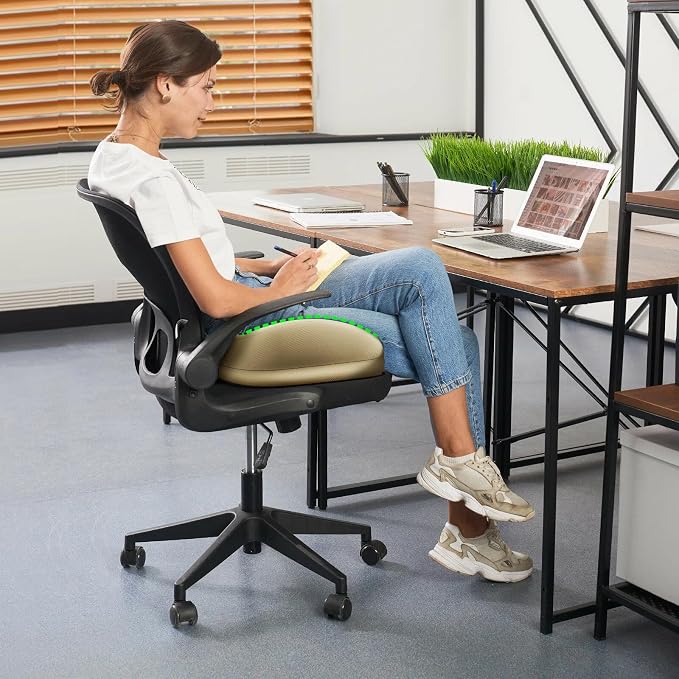 Benazcap Large Seat Cushion for Office Chair, Memory Foam - Image 8