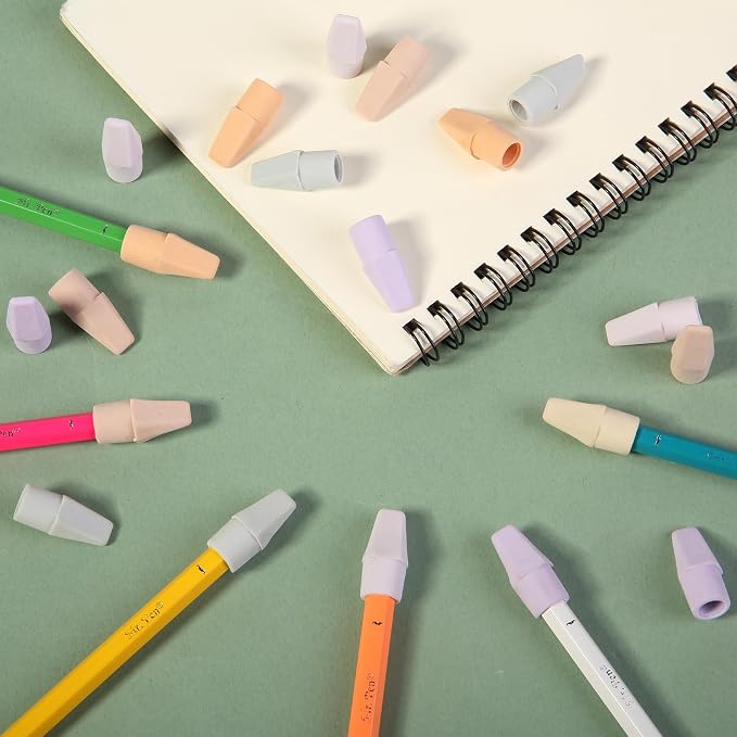 Mr. Pen- Pencil Erasers Toppers, 120 Pack, Latex Free, No Smudge | Mr Pen - Image 7