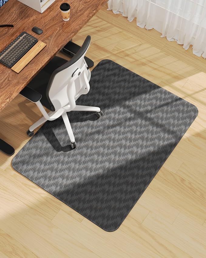 Blvornl Large Office Chair Mat for Hardwood Floor, Rolling Chair Mat for Hard by Blvornl