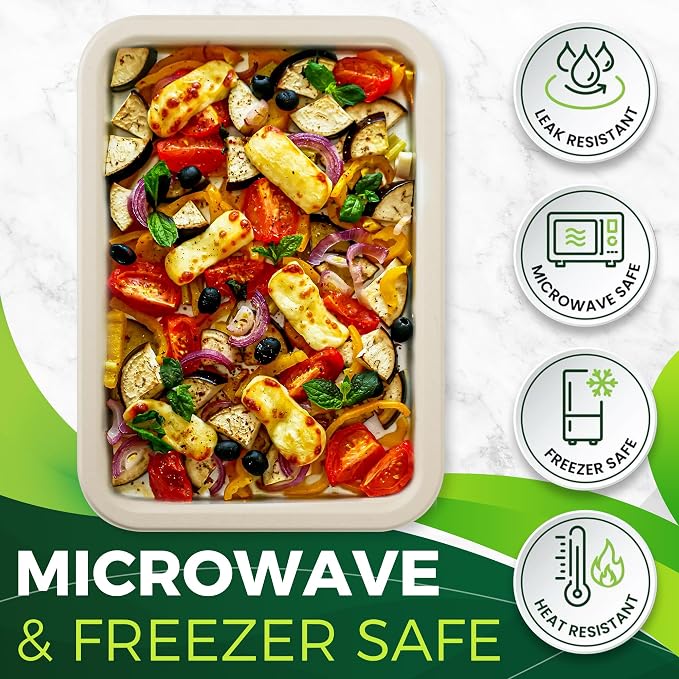 50 Pack Brown 14" Heavy Duty Disposable Rectangle Food Trays, Compostable Extra - Image 5
