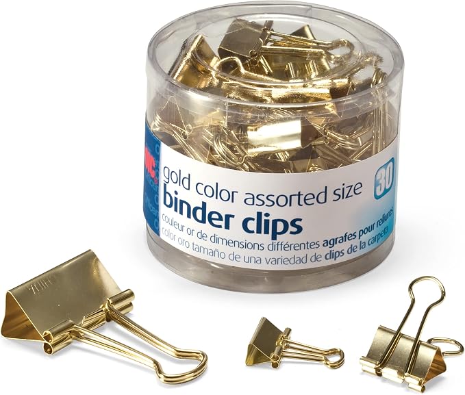 Officemate OIC Officemate Assorted Size Binder Clips - Image 5