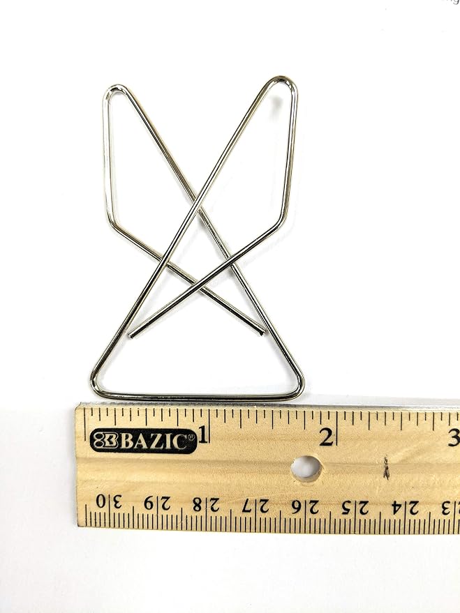 ACCO Ideal Paper Clamp, Smooth Finish, No.1 Size, 12/Box Pack of 3 - Image 2