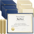 Kosiz 150 pcs Certificate Kit Includes 50 Gold Foil Certificates 50 Single by Kosiz
