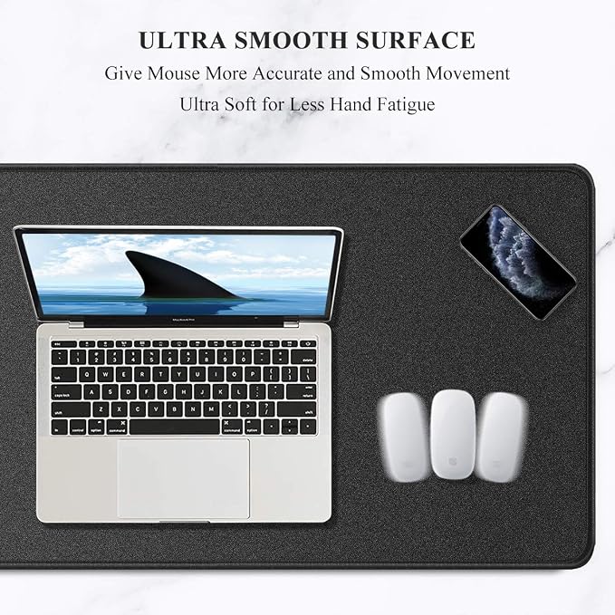 Auhoahsil Extended Mouse Pad, Large XXL Gaming Mouse Pad Desk Pad 35" X 15" - Image 3