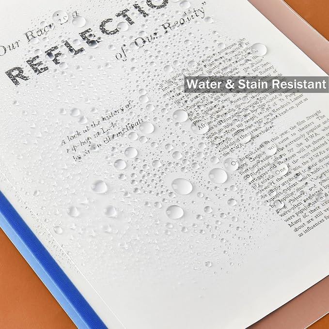 JOERSH 40 Pcs Clear Report Covers - Image 5