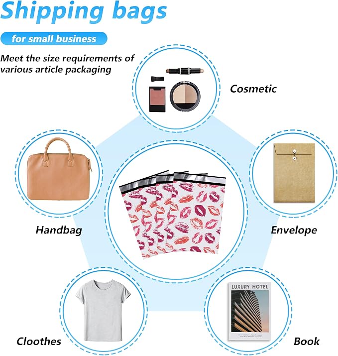 Poly Mailer 12x15.5 Inch 50 Pcs, Waterproof and Tear-Resistant Shipping Bags - Image 7