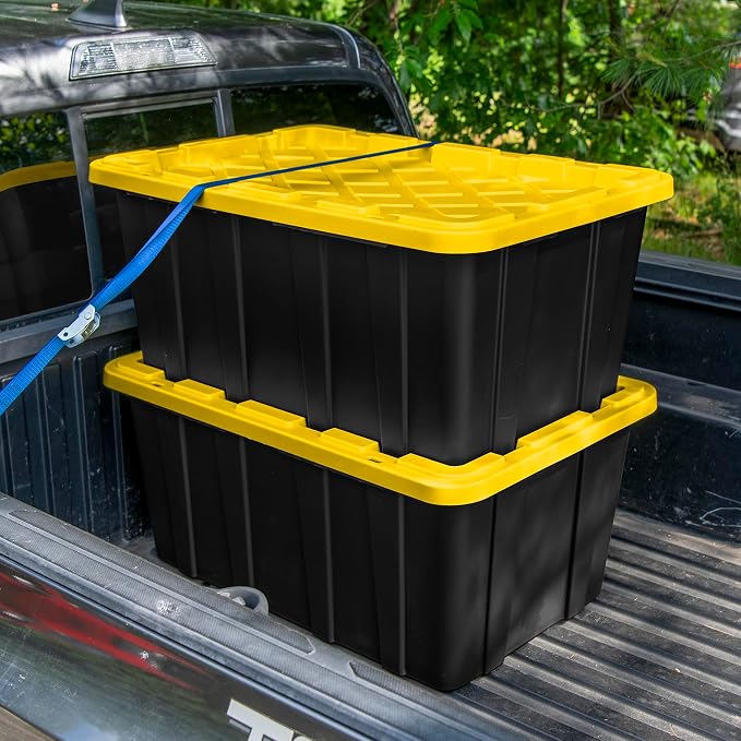 Sterilite 16-Pack Industrial Tote, Plastic Storage Container Bins - Image 6