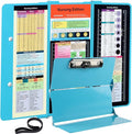 Nursing Clipboard Foldable Clipboard Pocket Size:Nursing Edition Cheat Sheets by CCHC-Unicuto