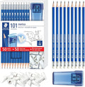 STAEDTLER Norica Pencil Set: 50 Pre-sharpened #2 HB Pencils by Staedtler