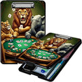 Elephant Lion A4 Clipboard by Unknown