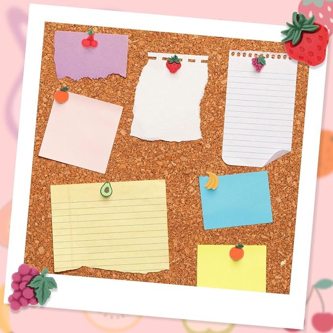 Fruit Theme Decorative Push Pins - Image 6