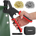 Grommet Tool Kit, 3/8 Inch Grommet Kit Handheld Eyelet Pliers Set by PHIRAH