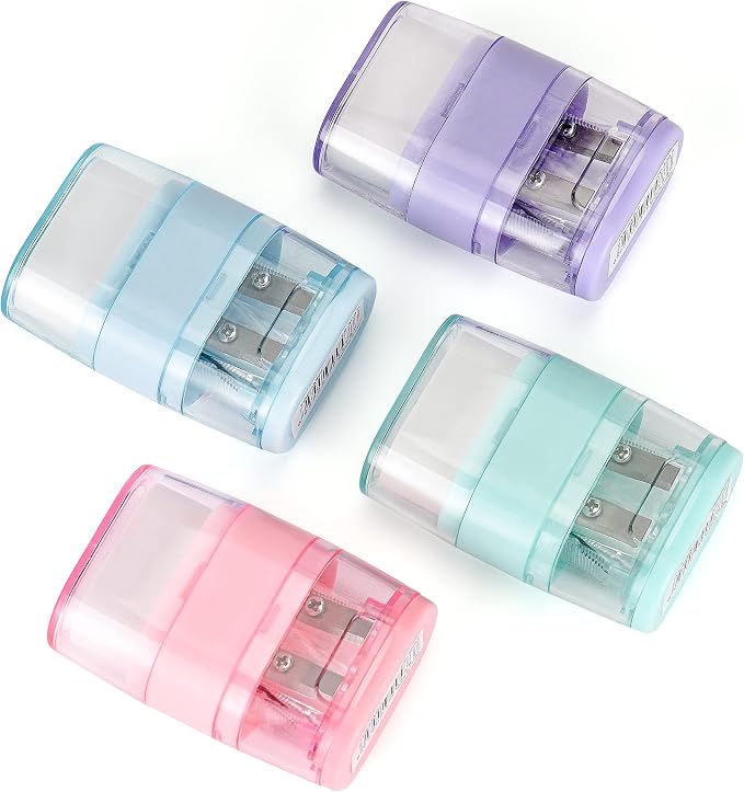 4 PCS Manual Pencil Sharpener - Image 4