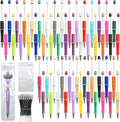 150 Pieces DIY Beadable Pen Kit – 50 Plastic Ballpoint Pens by DASTTUIS