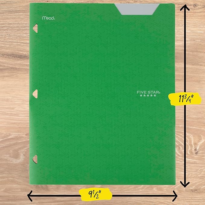 Five Star 2-Pocket Folder, Plastic Folder - Image 7