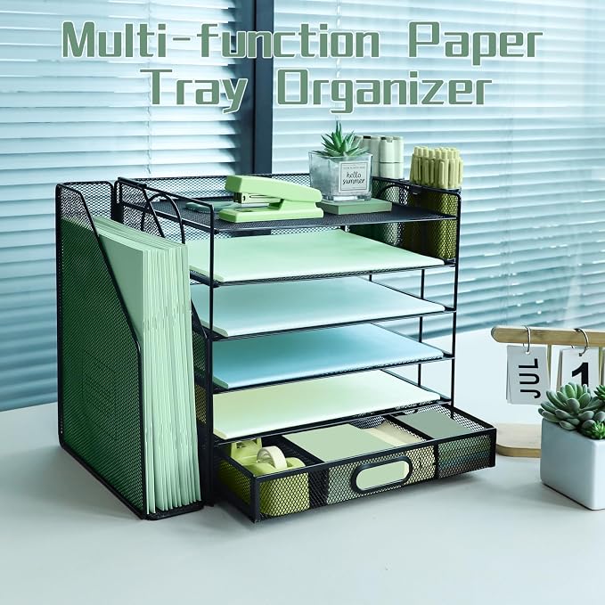 6 Tier Desk File Organiser - Image 5