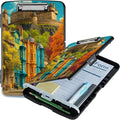 A4 Clipboard with Storage Pen Holder, Clipboards Organizer Nursing Clipboard by Unknown