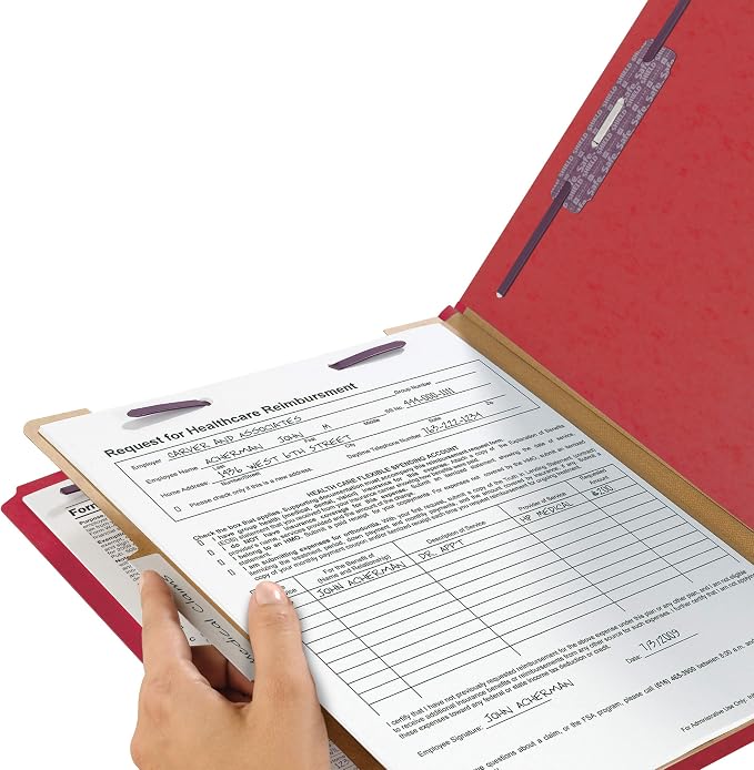 Smead Pressboard Classification File Folder - Image 3