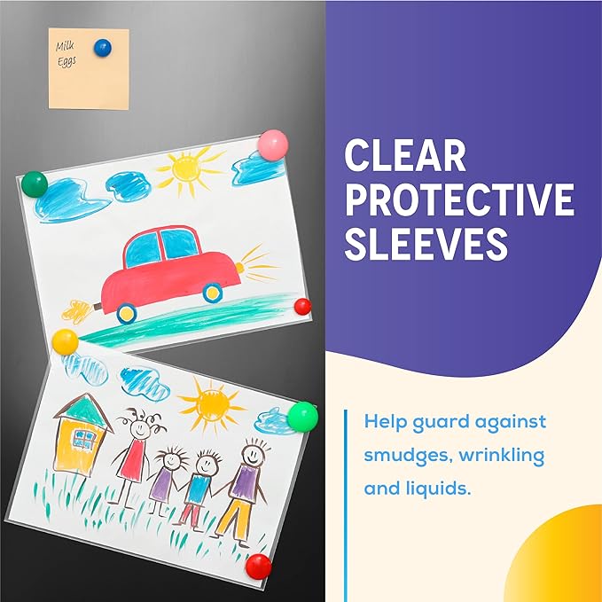 GOLD SEAL No Holes Sheet Protectors, Bulk Pack, Letter Size, Heavyweight Clear - Image 3