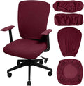 Tallew 4 Pcs Office Chair Covers Set Computer Universal Protective Stretchable by Tallew