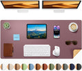 Aothia Dual-Sided Desk Mat, FSC Cork & PU Leather Desk Pad, Large Mouse Pad & by AothiaSimpleNaturalUnique