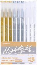 9 Colored Gel Pens Set, 0.6mm Fine Point by HysmmxHer