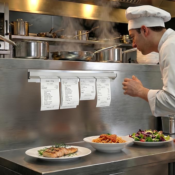 2 Pack Restaurant Ticket Holder, 24 Inch Receipt Holder - Image 5