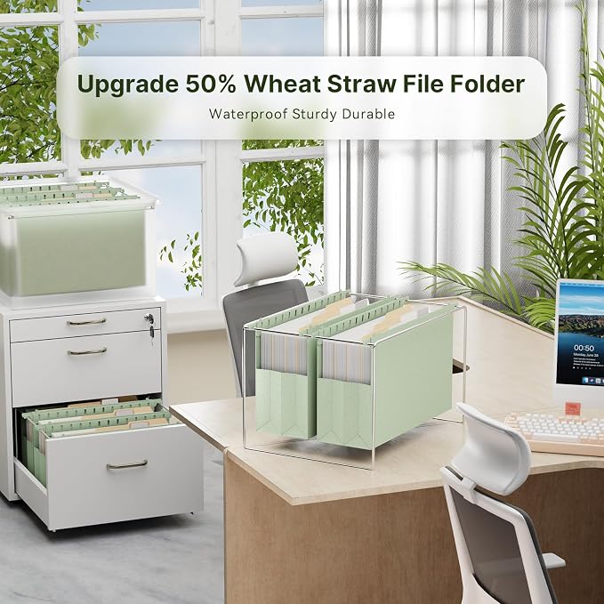 XINGIA Legal Size Hanging File Folders, Expandable 4 Inch File Folders Legal - Image 3