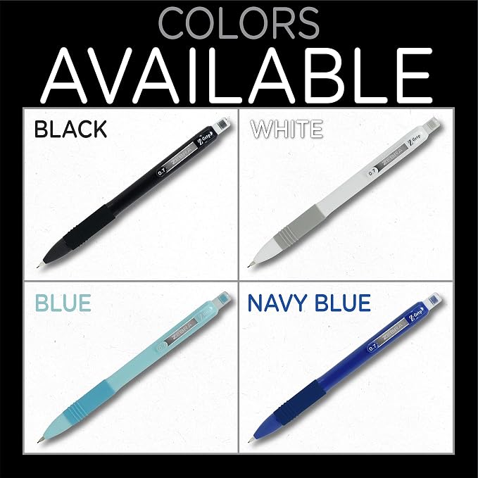 Zebra Pen, Z-Grip Mechanical Pencil, Comfort Grip, 0.7mm Lead, #2 HB, Pre-Loaded - Image 5