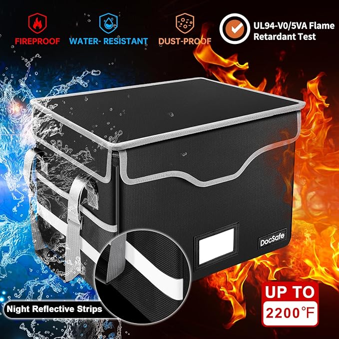 DocSafe Fireproof Document Box - Image 2