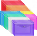 EOOUT 28pcs Plastic Envelopes, Plastic Folders by EOOUT