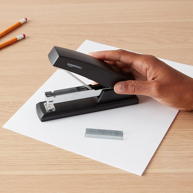 Amazon Basics Desktop Office Stapler, Lightweight, 25 Sheet Capacity - Image 10