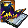 Eagle with Purple Wings A4 Clipboard with Storage Pen Holder, Clipboards by Unknown