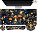 Gaming Mouse Pad, Large Desk Mat, Cute Desk Pad Protector, 4in1 XXL Mousepad + by ToLuLu