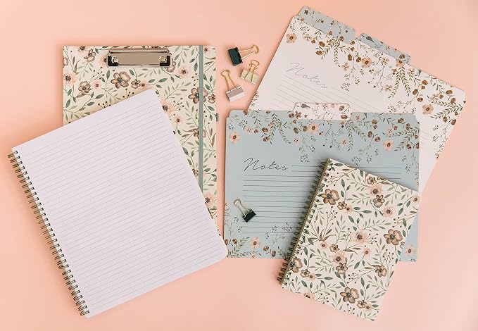 Steel Mill & Co. Set of 6 File Folders, Woodland Floral | Thick Sturdy - Image 6