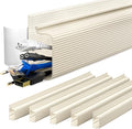 YECAYE 94.2 in Cable Management Under Desk, Easy Install Adhesive Mount Cord by Yecaye
