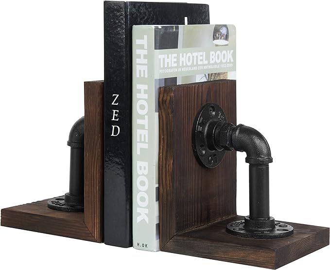 MyGift Book Ends Decorative, Bookends by MyGiftHome