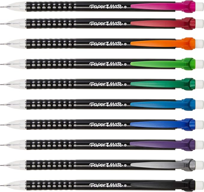 Paper Mate Mechanical Pencils 0.7mm Write Bros. Classic Number 2 Pencil Set - Image 2