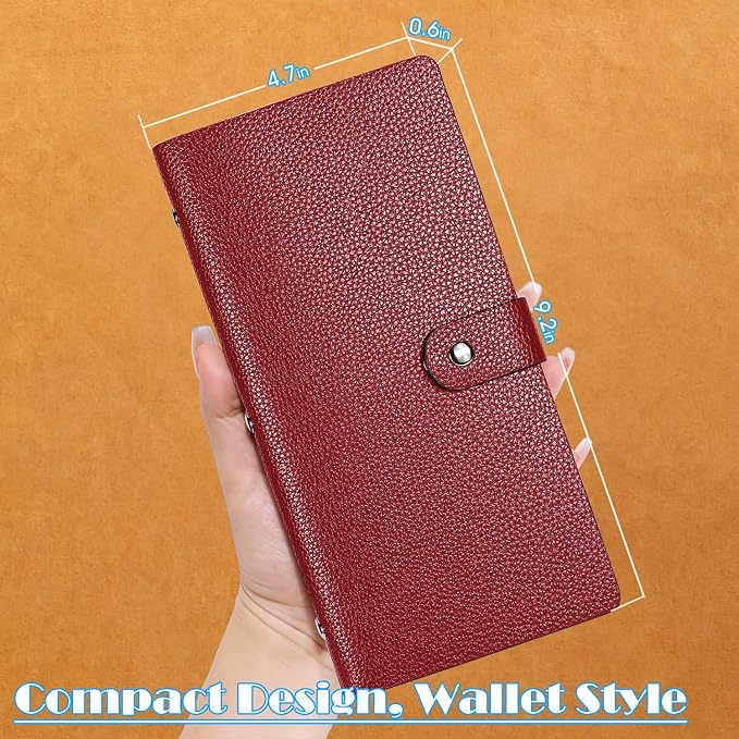 Leather Receipt Organizer, Coupon Organizer - Image 9