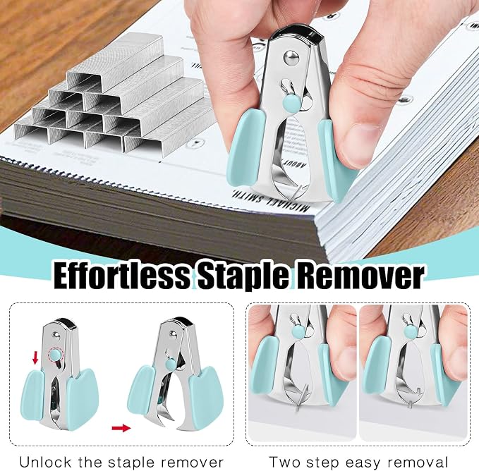 Stapler 25 Sheet Capacity with 1000 Staples and Staple Remover - Image 7