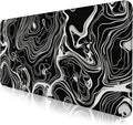 Marble Patterned XL Gaming Mouse Pad, Suitable by LQFIWSS