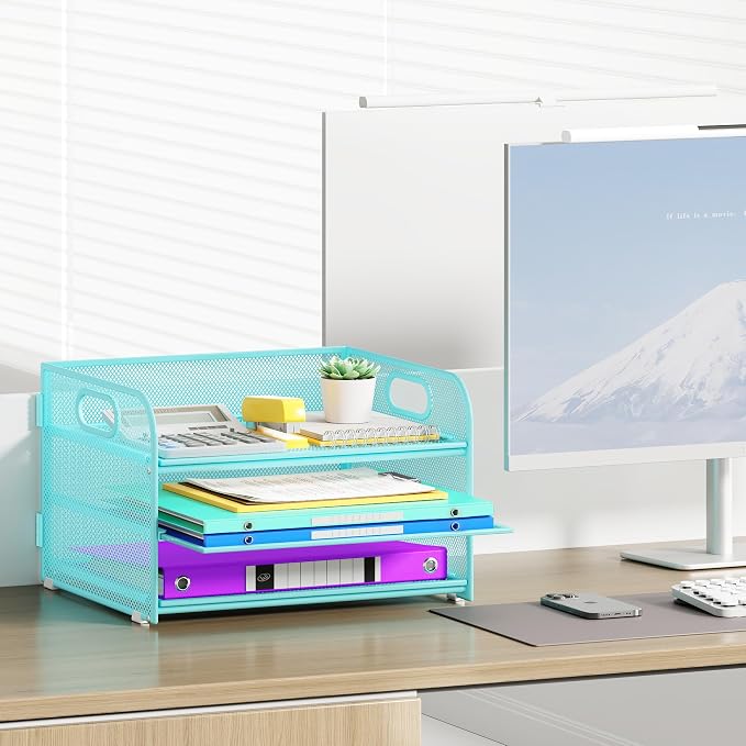 Cawukege 3 Tier Paper Organizer - Image 2