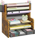DAOUTIME 6-Tier Mesh Desk Organizer by DAOUTIME