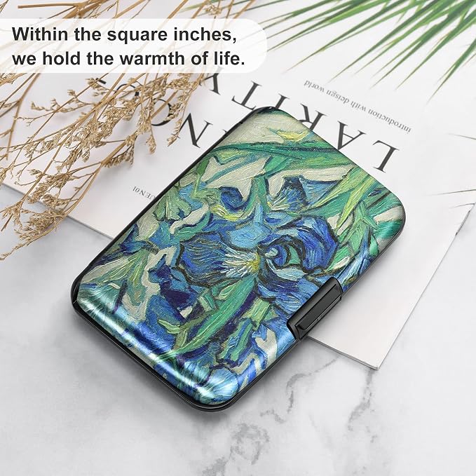 ELFISH Mini RFID Aluminum Wallet Credit Cards Holder Business Card Case Metal - Image 6