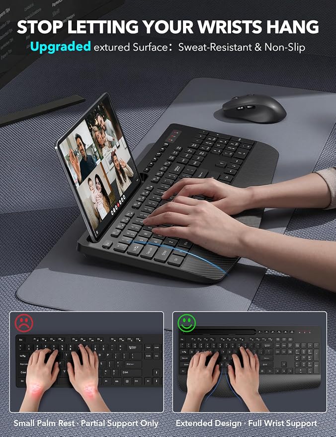 Wireless Keyboard and Mouse Combo - Image 2