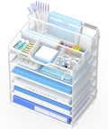 6 Tier Mesh Desk Organizer by OrgMate